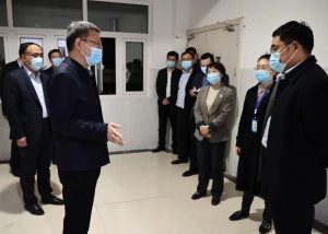 王德海现场督导疫情防控工作-爱山亭网