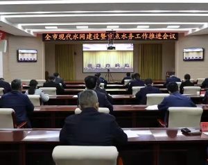 我区组织收听收看全市现代水网建设暨重点水务工作视频会议-爱山亭网