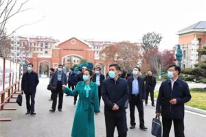 省委组织部基层党建督导调研组莅临枣庄翔宇中学检查指导-爱山亭网