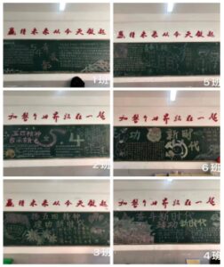枣庄十八中：“青春心向党，建功新时代”黑板报展评-爱山亭网