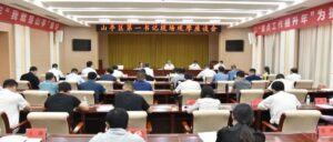 我区第一书记现场观摩会召开-爱山亭网