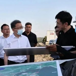 区领导督导重点项目建设工作-爱山亭网