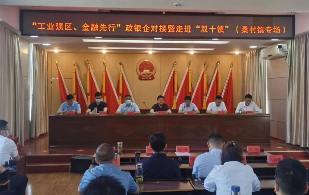 图片[3]-“工业强区、金融先行”政银企对接暨走进“双十镇”（桑村镇专场）活动举行-爱山亭网