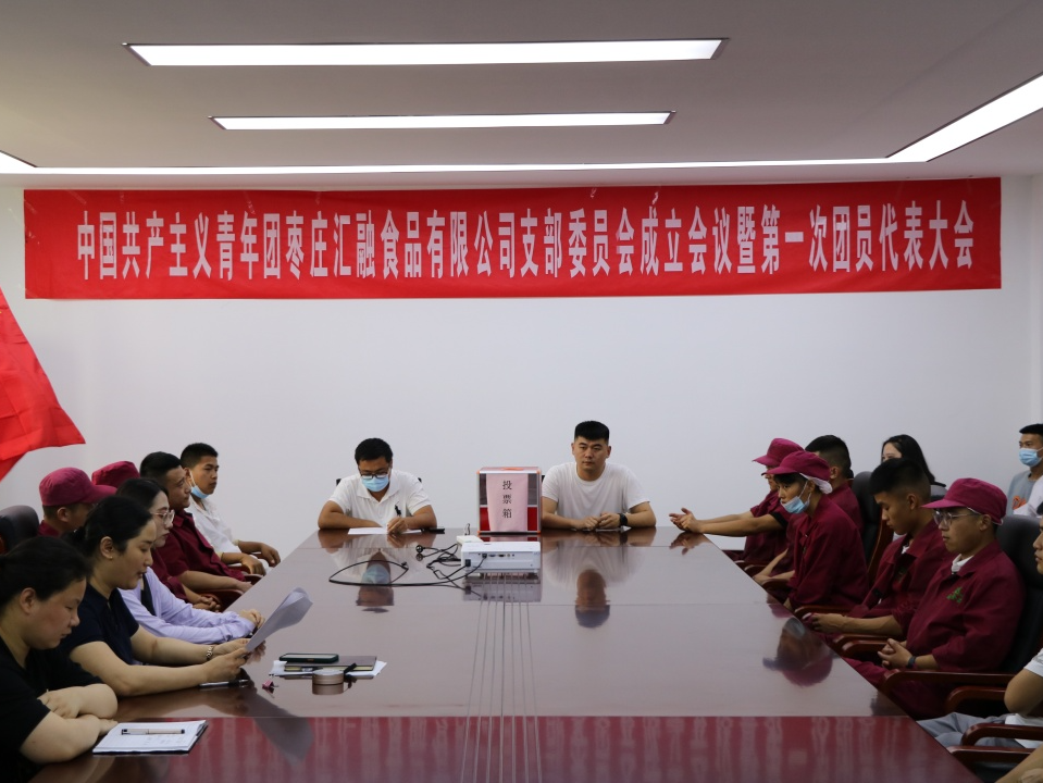 图片[4]-不负青春，未来可期 | 枣庄汇融食品有限公司成立团支部了！-爱山亭网