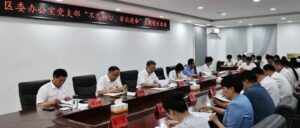 王德海以普通党员身份参加区委办公室党支部主题党日活动-爱山亭网