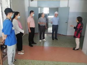 枣庄十八中安全督导护航高考-爱山亭网