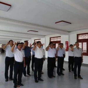 “六个同”传承红色基因——区政协党支部开展“不忘初心 牢记使命”主题党日活动-爱山亭网