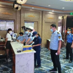 我区开展文化娱乐场所疫情防控及安全生产集中排查整治行动-爱山亭网