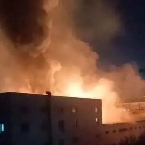 一药厂突发火灾！大火吞噬整个厂房！-爱山亭网