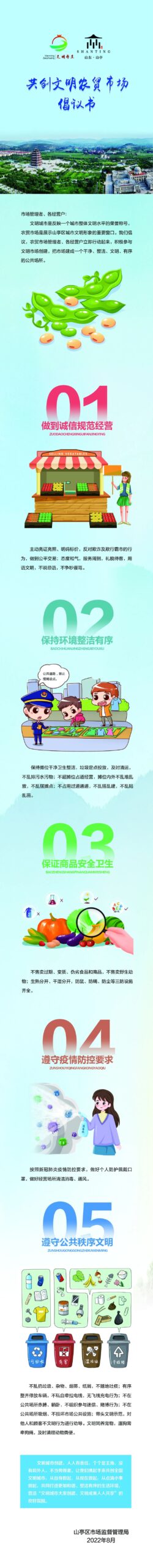 图片[2]-共创文明农贸市场倡议书-爱山亭网