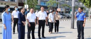 峄城区、市中区、枣庄高新区、薛城区考察团来我区考察全国文明城市创建工作-爱山亭网