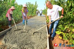 筹资修路 便利村民生活（枣庄市山亭区）-爱山亭网