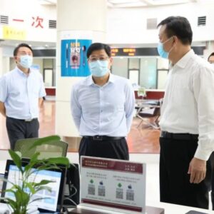 包希安督导我区全国文明城市创建和疫情防控工作-爱山亭网