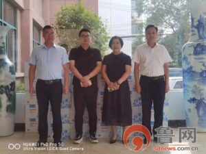 枣庄市市中区文化路街道：爱心企业添助力 文明创建共前行-爱山亭网