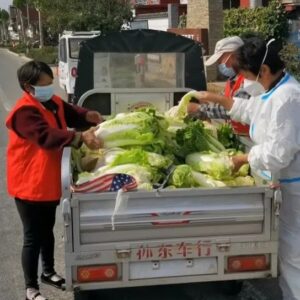 微视频 | 最美大姐为村民捐赠爱心蔬菜-爱山亭网