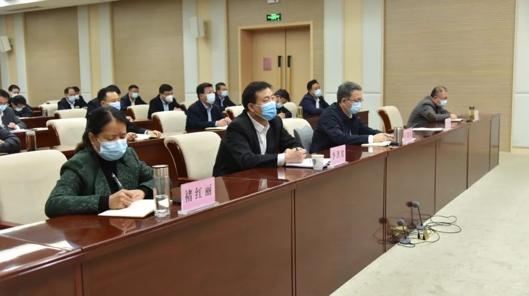 图片[3]-我区组织收听收看市委统战工作会议-爱山亭网