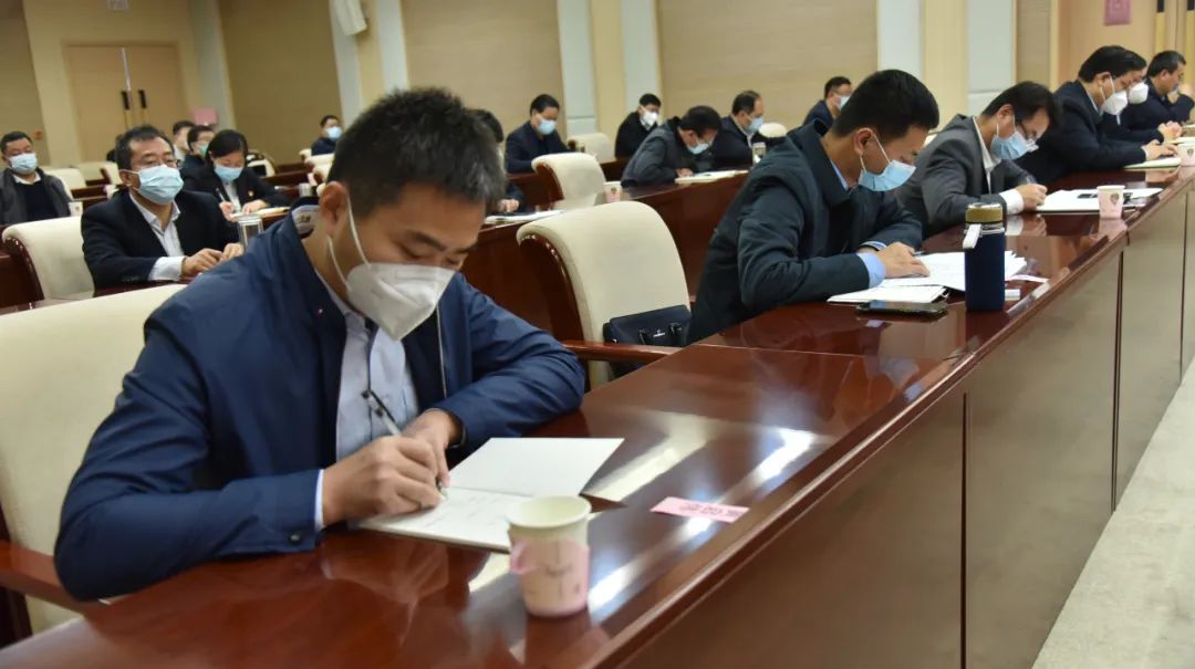 图片[4]-我区组织收听收看市委统战工作会议-爱山亭网