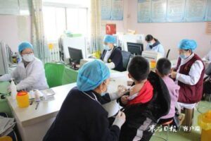 薛城区3至11岁人群新冠病毒疫苗第二针接种-爱山亭网
