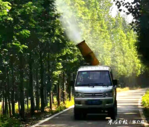 陶庄镇全力织密美国白蛾补防网-爱山亭网