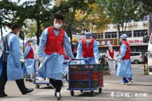 志愿服务在一线 同心抗疫显担当-爱山亭网