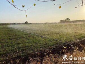 科学灌溉 抗旱保苗-爱山亭网