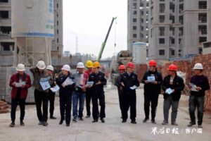 反诈宣传进工地 捂紧工友“钱袋子”-爱山亭网