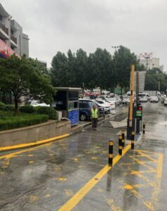 台风＂烟花＂入滕期间 公共停车场免费开放-爱山亭网