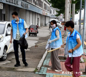 陶庄镇：“陶礼春风”志愿服务为创城添彩-爱山亭网