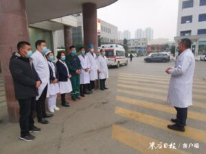 “红码”孕妇急生产 医院演练提升防疫意识-爱山亭网