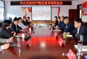 陶庄镇举行农村闲置资产网络竞拍会-爱山亭网