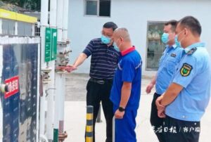 新城街道联合检查 筑牢安全生产防线-爱山亭网