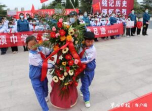 红领巾学党史 探访英雄足迹-爱山亭网