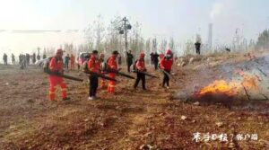 陶庄镇加强山林防火演练 提高应急处置能力-爱山亭网
