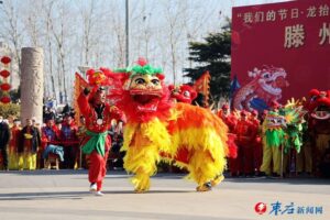 龙狮争霸赛 喜迎二月二-爱山亭网