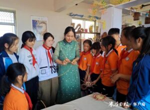 非遗进校园 文化润童心-爱山亭网