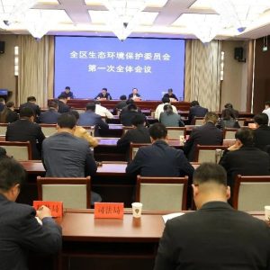 刘洪鹏督导调研生态环境工作并召开全区生态环境保护委员会第一次全体会议-爱山亭网