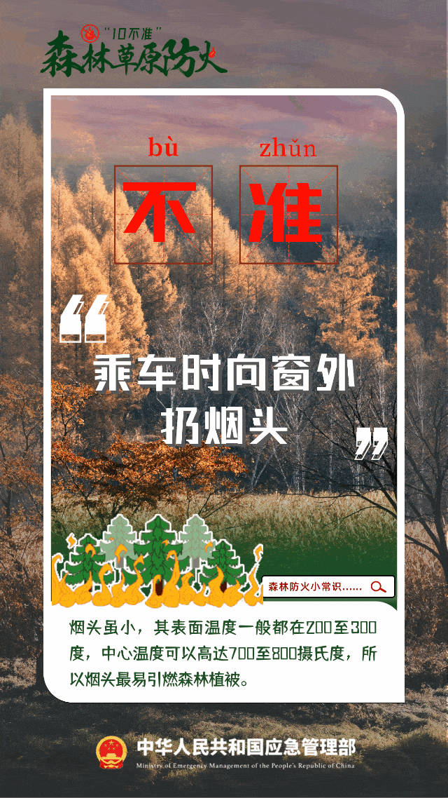 图片[11]-森林防火正当时，这些知识要知道！-爱山亭网