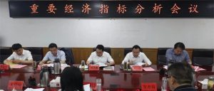 全区重要经济指标分析会议召开-爱山亭网